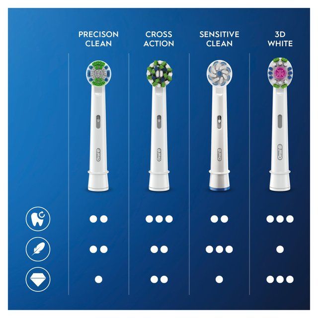 Oral-B 3DWhite Toothbrush Heads   4 per pack GOODS M&S   