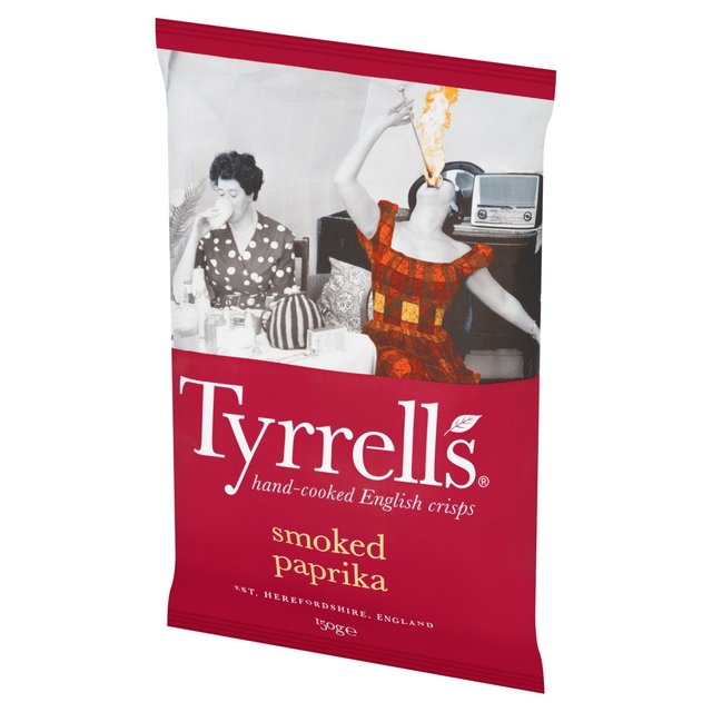 Tyrrells Smoked Paprika Sharing Crisps   150g