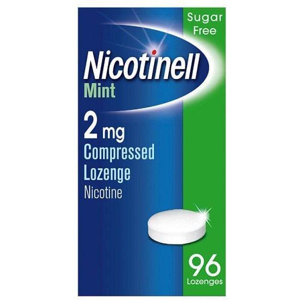 Nicotinell Lozenge Stop Smoking Aid 2 mg Mint 96 Pieces GOODS Boots   