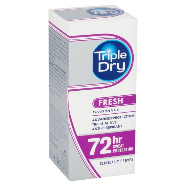 Triple Dry Fresh Fragrance Female Roll-On Antiperspirant Deodorant   50ml GOODS M&S   