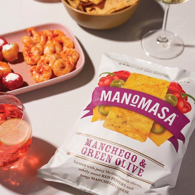 Manomasa Manchego & Green Olive   140g