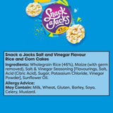 Snack a Jacks Salt &amp; Vinegar Jumbo Rice Cakes   117g