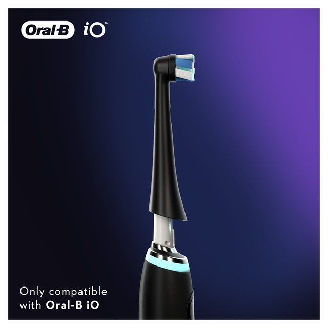 Oral-B iO Ultimate Clean Black Electric Toothbrush Heads    4 per pack GOODS M&S   