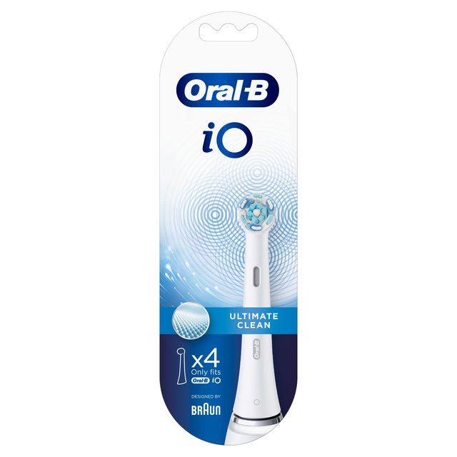 Oral-B iO Ultimate Clean White Electric Toothbrush Heads   4 per pack GOODS M&S   