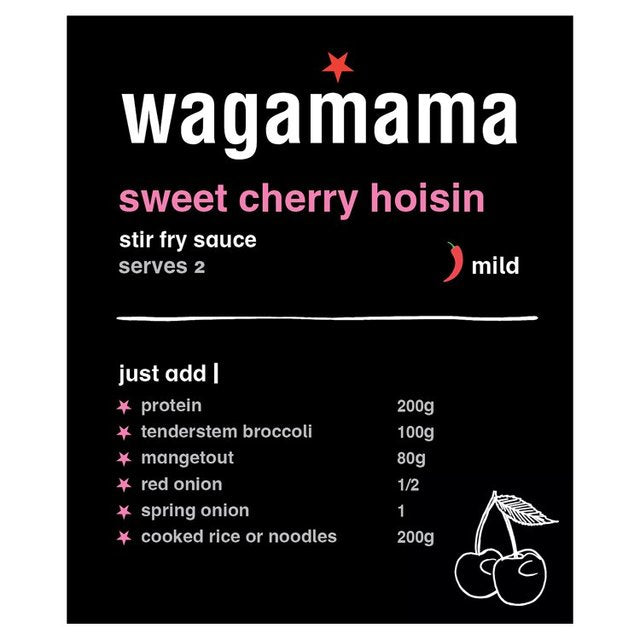 Wagamama Cherry Hoisin Stir Fry Sauce   120g GOODS M&S   