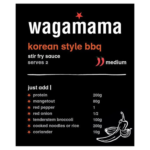 Wagamama Korean Style Stir Fry Sauce   120g GOODS M&S   