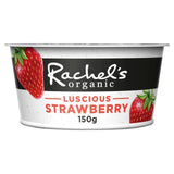 Rachel's Organic Yog Thick & Creamy Forbidden Strawberry   150g GOODS M&S   