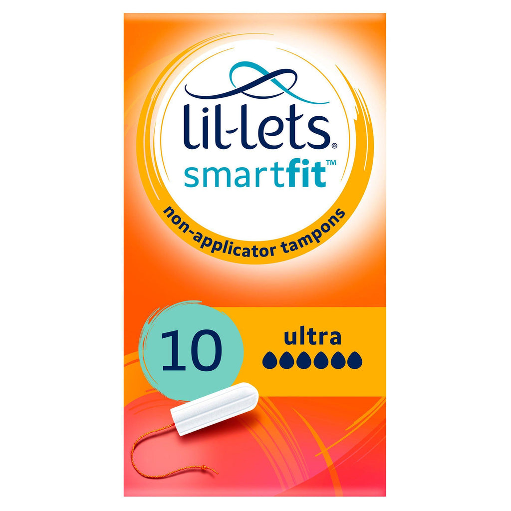 Lil-Lets Non Applicator Ultra Tampon x10