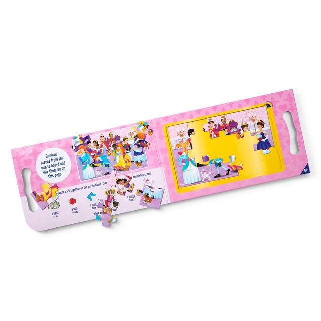 Melissa & Doug  Take Along Magnetic Jigsaw Puzzles - Princesses GOODS M&S   