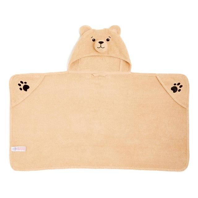 M&S Spencer Bear Hooded Towel S Honey GOODS M&S   