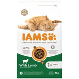 IAMS Adult Dry Cat Food Lamb   3kg