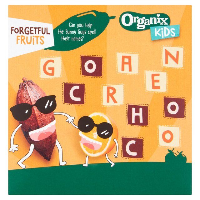 Organix KIDS Crazy Choco Orange Mini Organic Flapjack Bites   4 x 23g