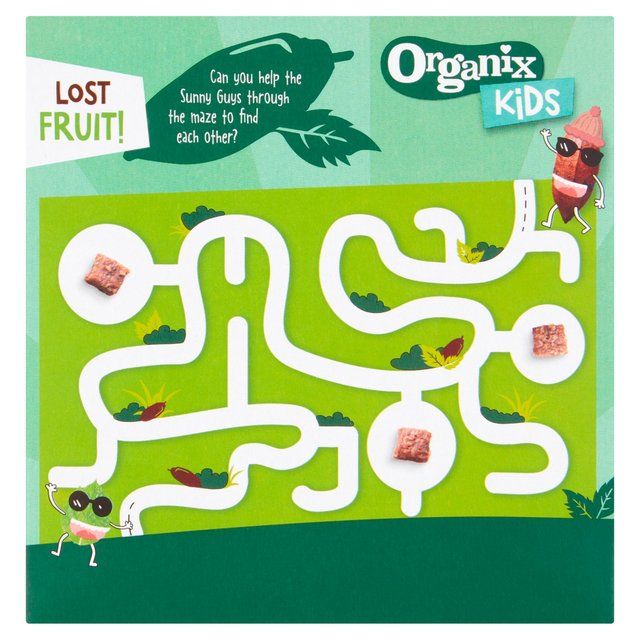 Organix KIDS Cool Choco Mint Mini Organic Flapjack Bites   4 x 23g GOODS M&S   