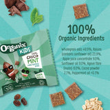 Organix KIDS Cool Choco Mint Mini Organic Flapjack Bites   4 x 23g GOODS M&S   