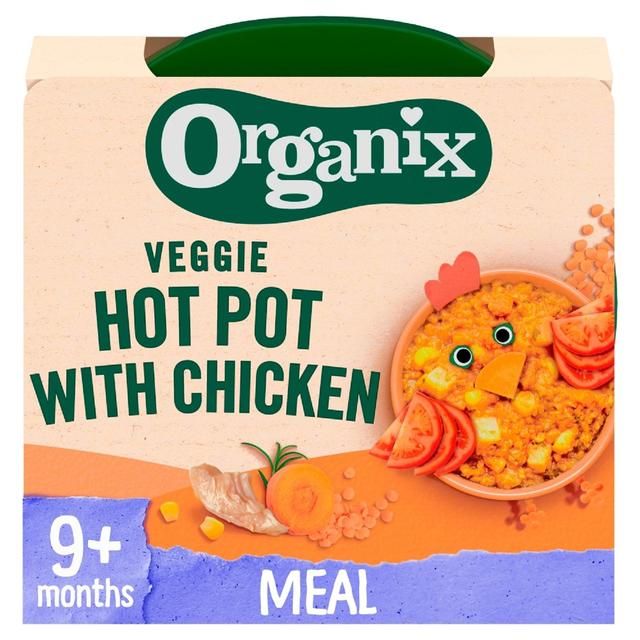 Organix Veggie Hot Pot With Chicken Baby Food 9 months   190g GOODS M&S   