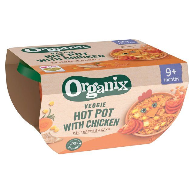 Organix Veggie Hot Pot With Chicken Baby Food 9 months   190g GOODS M&S   