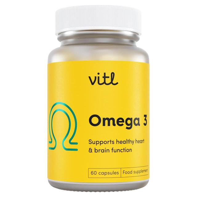 VITL VITLOMEGA3CAPSULE 60 EACH   60 per pack GOODS M&S   