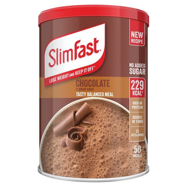 SlimFast 50 Serves Chocolate Powder   1.825kg