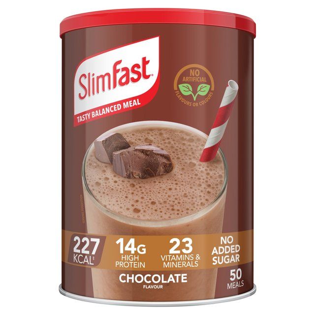 SlimFast 50 Serves Chocolate Powder   1.825kg