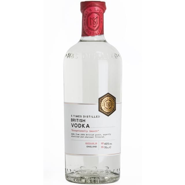 M&S Distilled 5 Times Distilled British Vodka   700ml