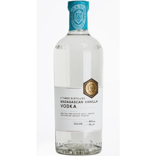 M&S Distilled 5 Times Distilled Madagascan Vanilla Vodka   700ml