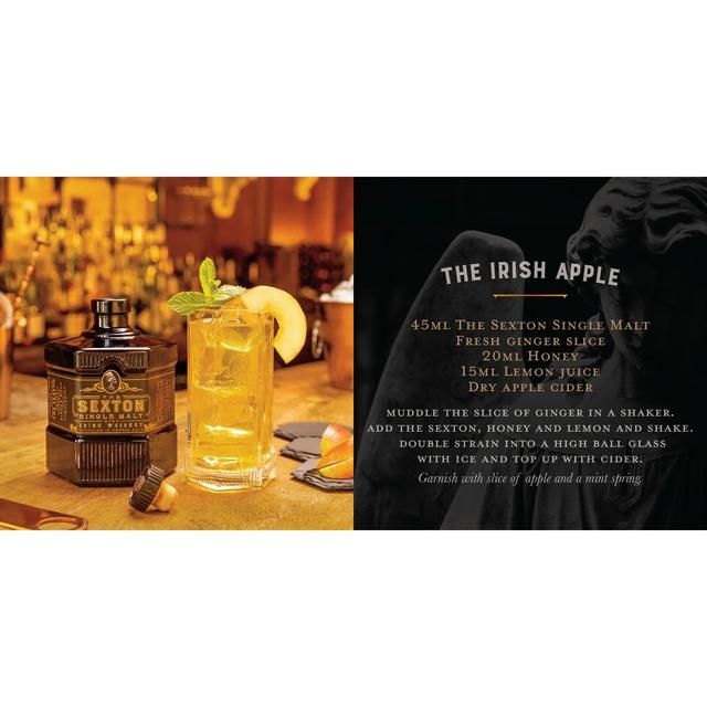 Sexton Single Malt Irish Whiskey   70cl