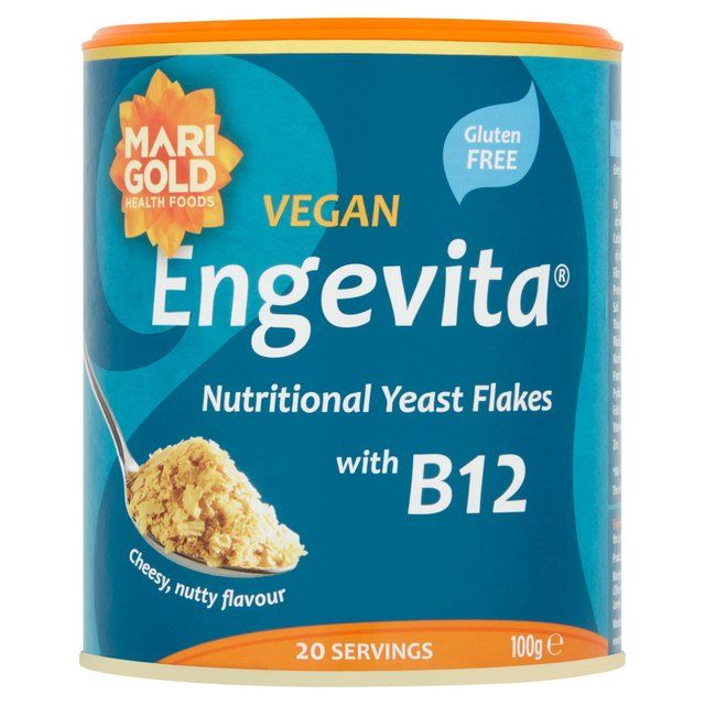 Marigold Engevita B12 Nutritional Yeast Flakes   100g