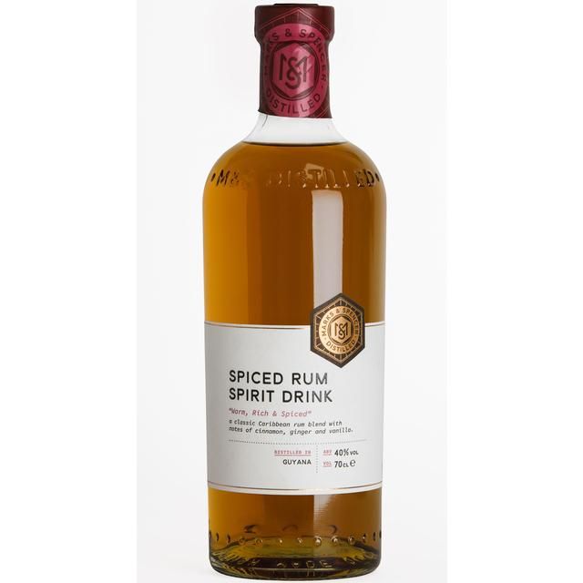 M&S Distilled Spiced Rum Spirit Drink   700ml