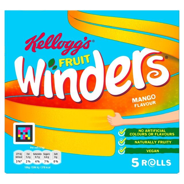 Kellogg's Winders Double Mango   5 x 17g