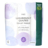 M&S Quilted Toilet Tissue   9 per pack GOODS M&S   