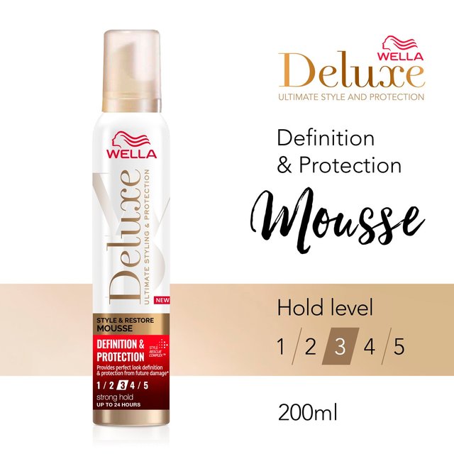 Wella Deluxe Definition & Protection Mousse   200ml GOODS M&S   