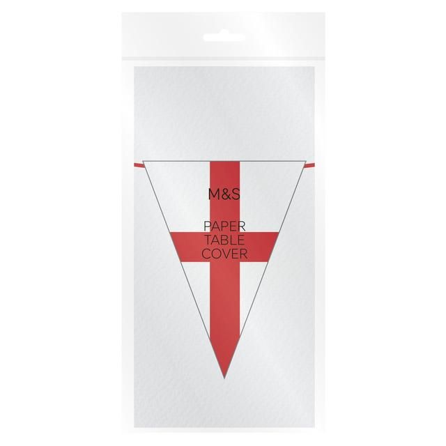 M&S England Flag Table Cover