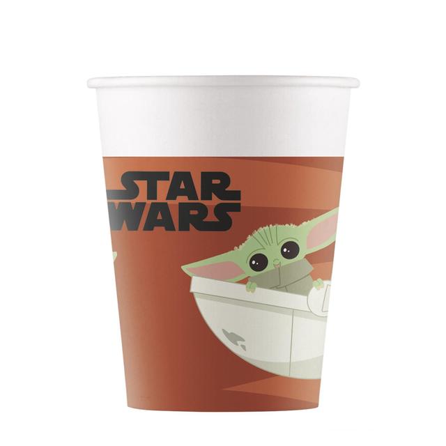 Star Wars Mandalorian Paper Party Cups   8 per pack GOODS M&S   