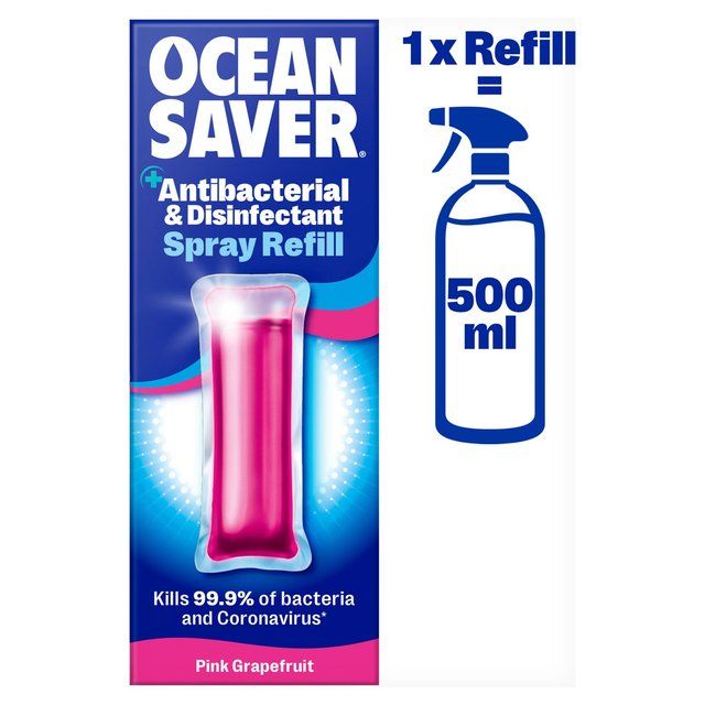 OceanSaver Disinfectant Surface Cleaner Refill Grapefruit   10ml GOODS M&S   