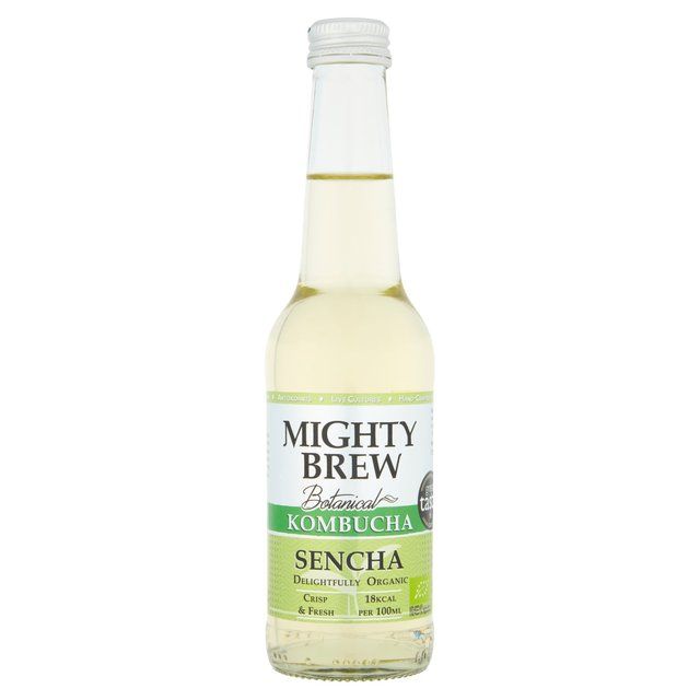 Mighty Brew Botanical Sencha Organic Kombucha   275ml