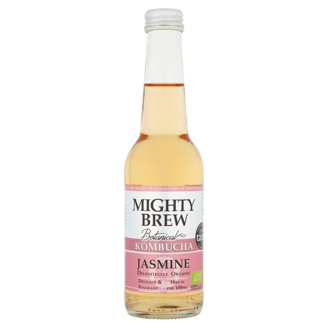 Mighty Brew Botanical Jasmine Organic Kombucha   275ml