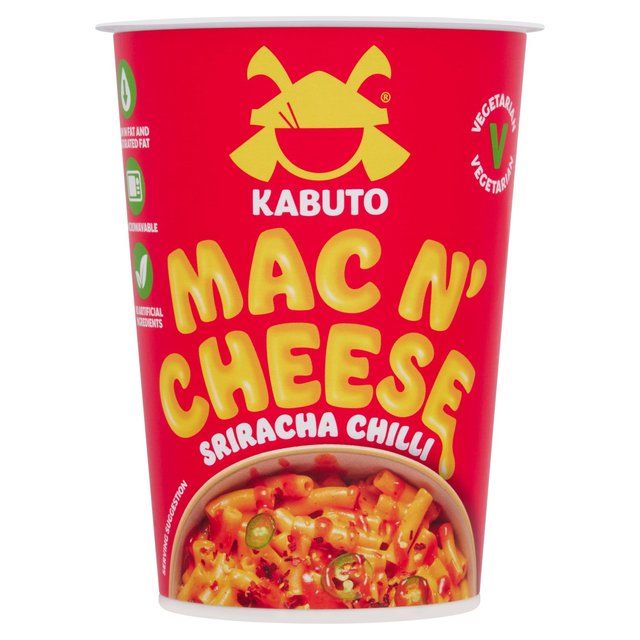 Kabuto Mac n Cheese Sriracha Chilli   85g