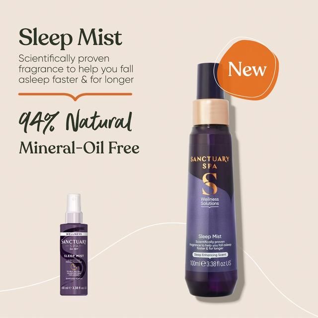 Sanctuary Spa Wellness Solutions Sleep Mist   100ml