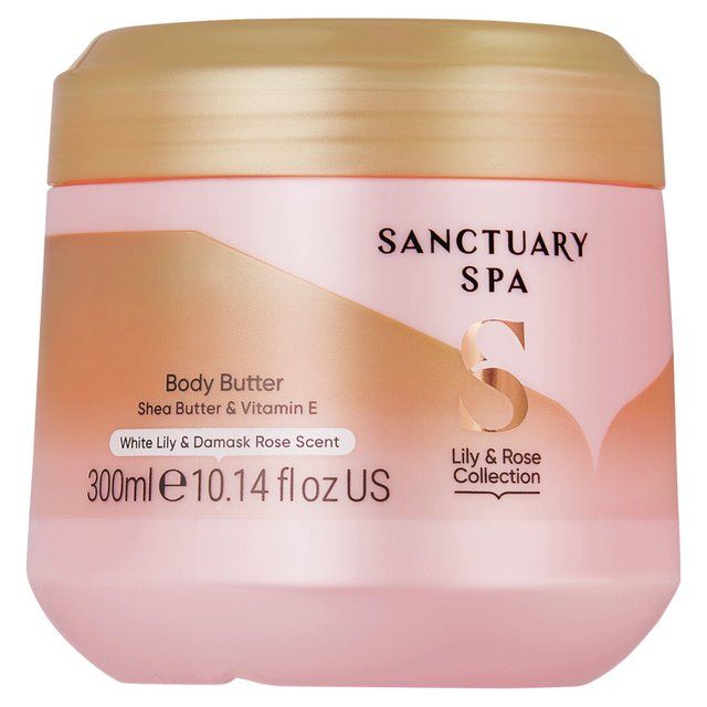 Sanctuary Spa Lily & Rose Collection Body Butter   300ml GOODS M&S   