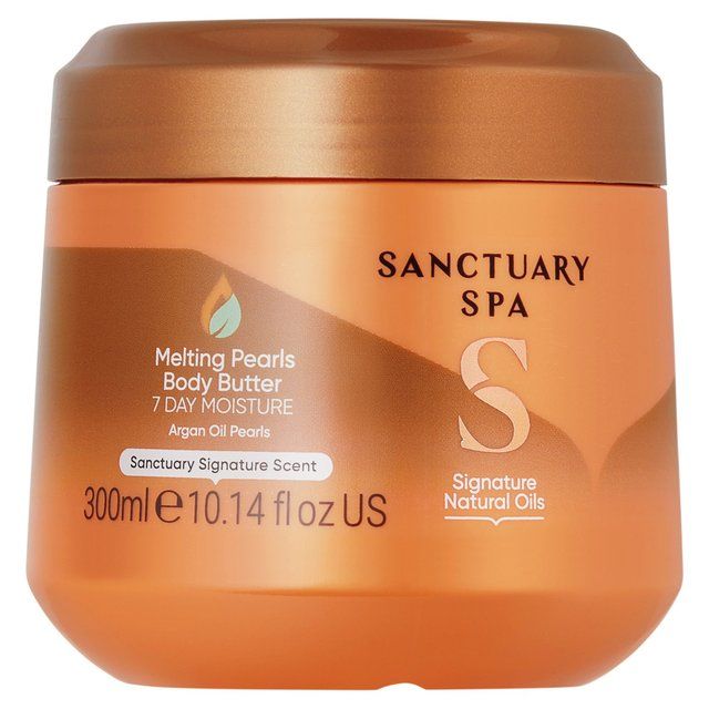 Sanctuary Spa Signature Natural Oils Melting Pearls Body Butter   300ml