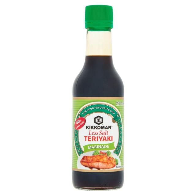 Kikkoman Less Salt Teriyaki Marinade   250ml