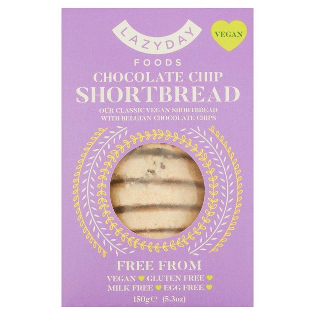 Lazy Day Foods Award Winning Chocolate Chip Shortbread   150g