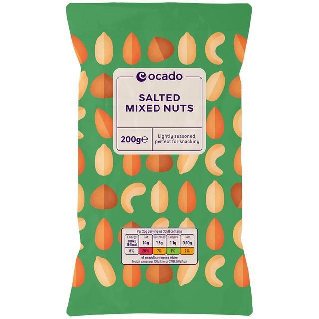 Ocado Salted Mixed Nuts   200g