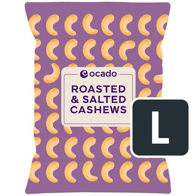 Ocado Roasted & Salted Cashews   350g