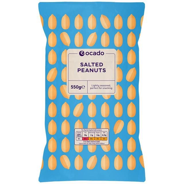 Ocado Salted Peanuts   550g GOODS M&S   