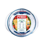 Pyrex Round Casserole (2.3L dish + 0.7L lid) GOODS M&S   