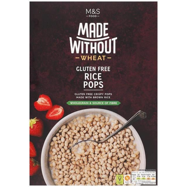 M&S Made Without Wheat Rice Pops   300g GOODS M&S   