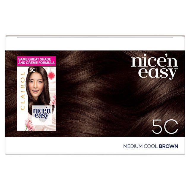 Nice n Easy Hair Dye Medium Cool Brown 5C