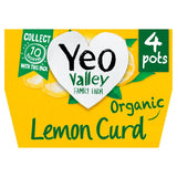 Yeo Valley Organic Lemon Curd Yoghurt   4 x 110g GOODS M&S   