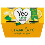 Yeo Valley Organic Lemon Curd Yoghurt   4 x 110g GOODS M&S   